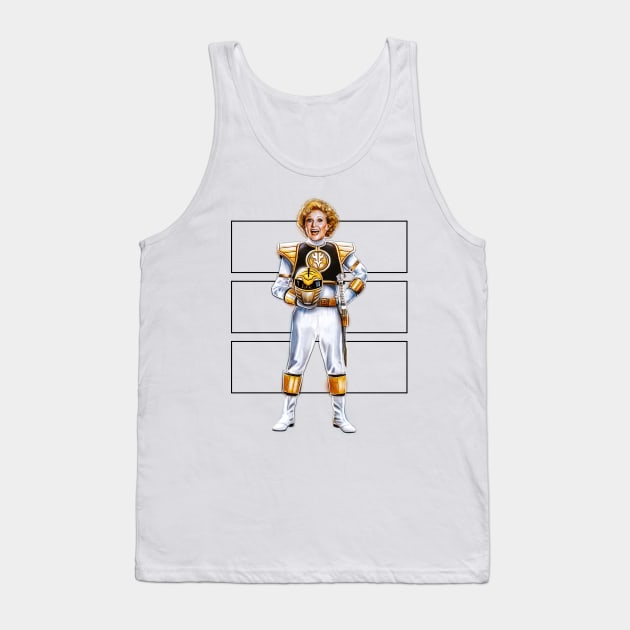 Betty White Ranger Tank Top by spaceboycomics